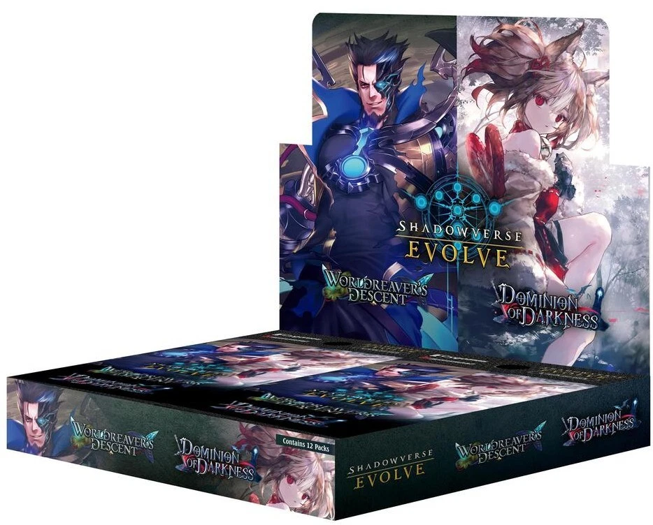 Shadow Verse Evolve - Worldreaver’s Descent & Dominion of Darkness Booster Box 1