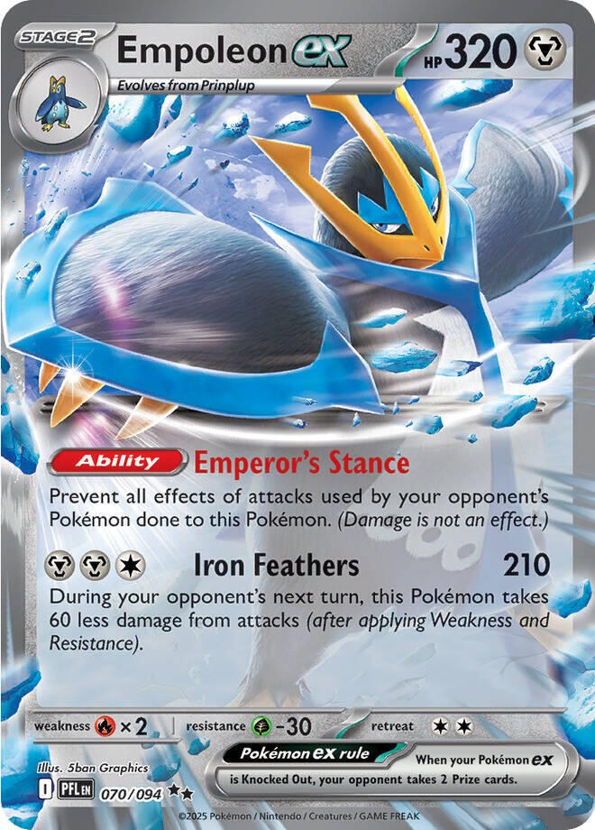 Empoleon ex - 070/094 - PFL 1