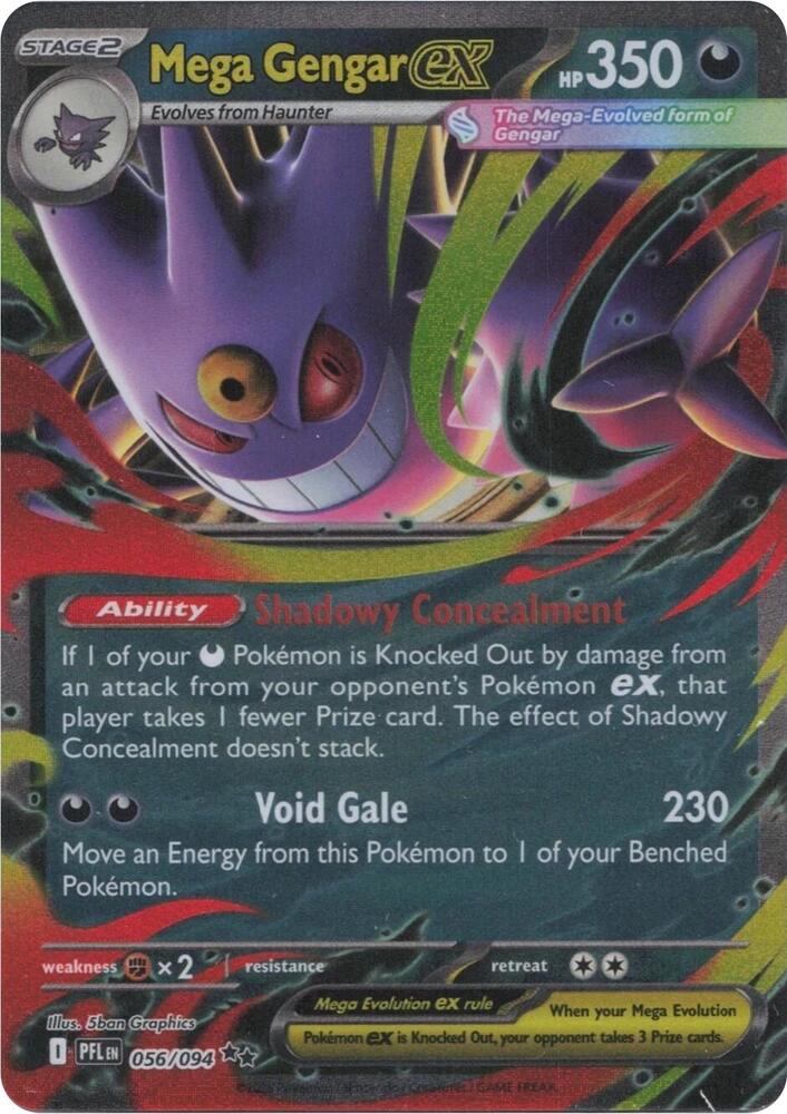 Mega Gengar ex - 056/094 - PFL 1