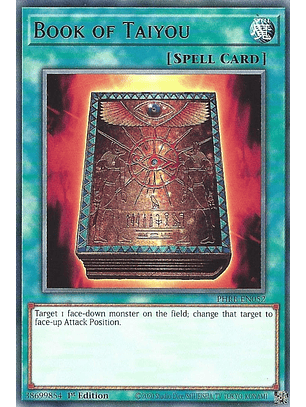 Book of Taiyou - PHRE-EN052 - Rare 