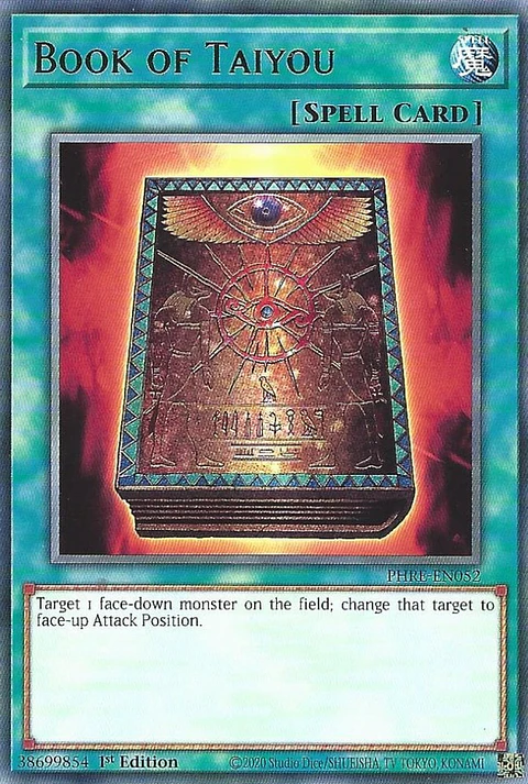 Book of Taiyou - PHRE-EN052 - Rare 