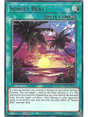 Sunset Beat - PHRE-EN055 - Rare 