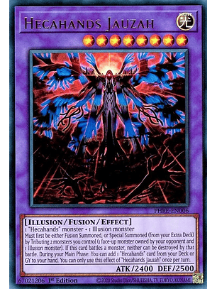 Hecahands Jauzah - PHRE-EN006 - Ultra Rare 