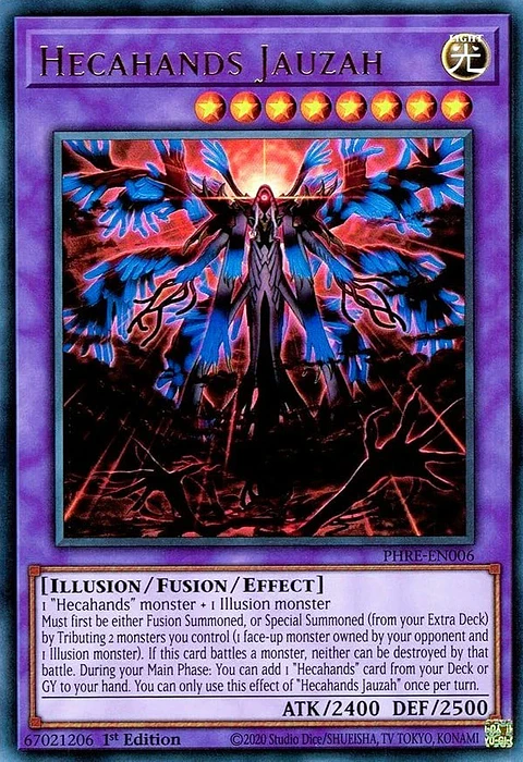 Hecahands Jauzah - PHRE-EN006 - Ultra Rare 