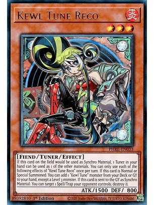 Kewl Tune Reco - PHRE-EN033 - Ultra Rare 