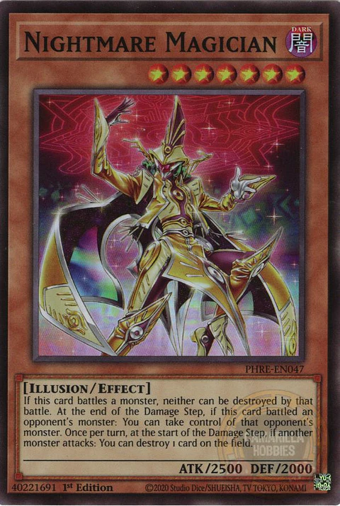 Nightmare Magician - PHRE-EN047 - Super Rare 