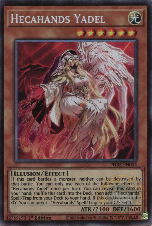 Hecahands Yadel - PHRE-EN002 - Collector's Rare  1