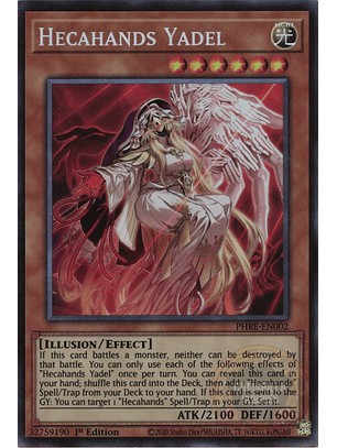 Hecahands Yadel - PHRE-EN002 - Collector's Rare 