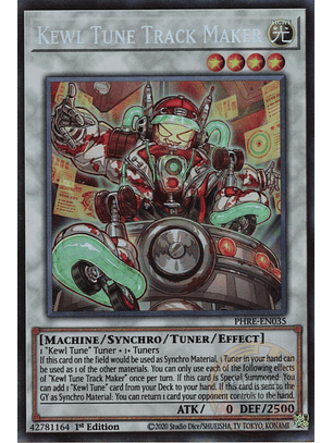 Kewl Tune Track Maker - PHRE-EN035 - Collector's Rare