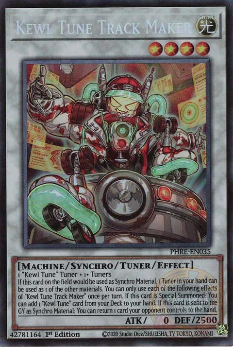 Kewl Tune Track Maker - PHRE-EN035 - Collector's Rare
