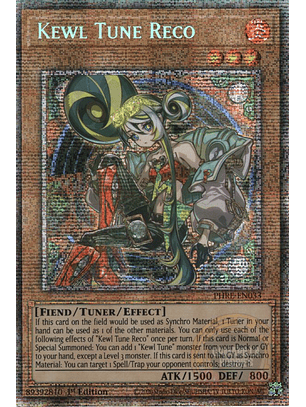 Kewl Tune Reco - PHRE-EN033 - Starlight Rare 