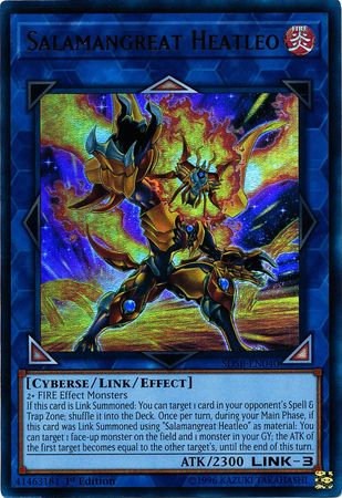Salamangreat Heatleo - SDSB-EN040 - Ultra Rare  1