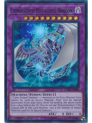 Chimeratech Megafleet Dragon - LEDD-ENB00 - Ultra Rare 