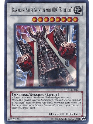 Karakuri Steel Shogun mdl 00X 