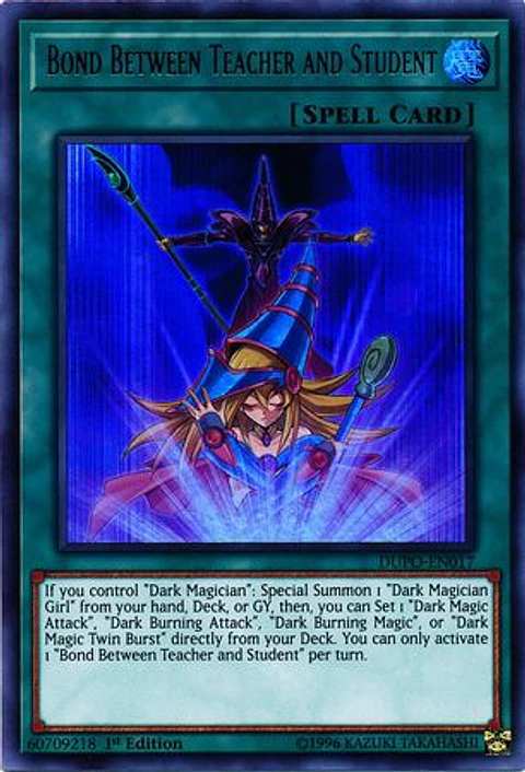 Bond Between Teacher and Student - DUPO-EN017 - Ultra Rare