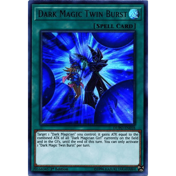 Dark Magic Twin Burst - DUPO-EN018 - Ultra Rare