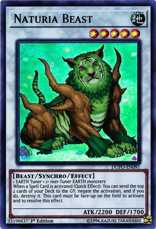 Naturia Beast - DUPO-EN091 - Ultra Rare 1