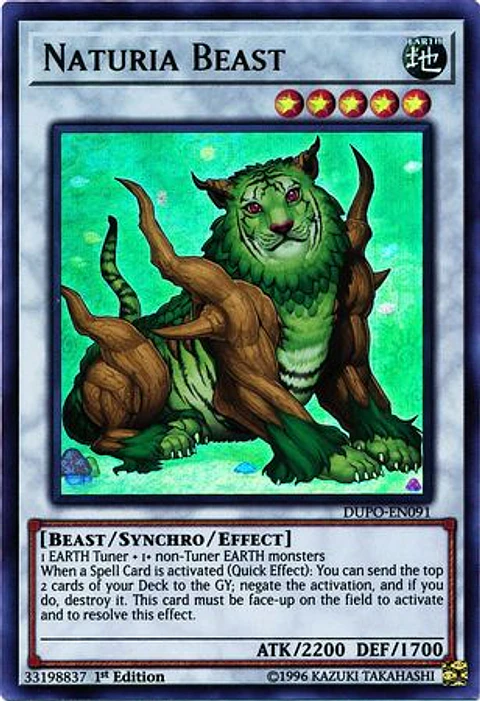 Naturia Beast - DUPO-EN091 - Ultra Rare