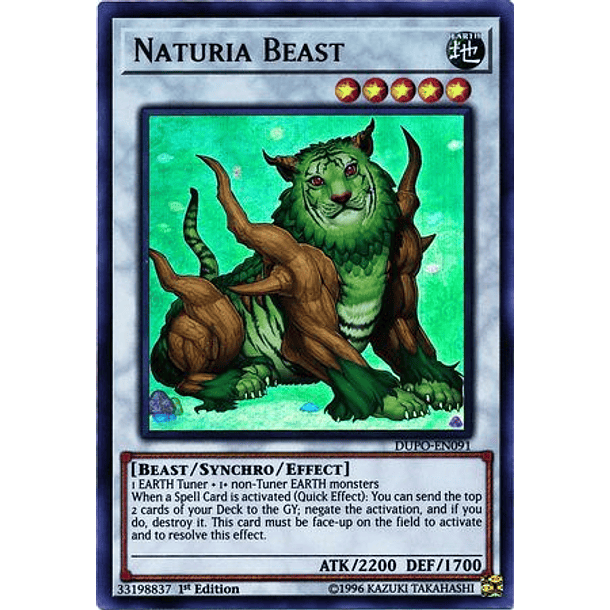 Naturia Beast - DUPO-EN091 - Ultra Rare
