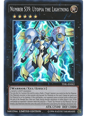 Number S39: Utopia the Lightning - TDIL-ENSE2 Super Rare Limited Edition