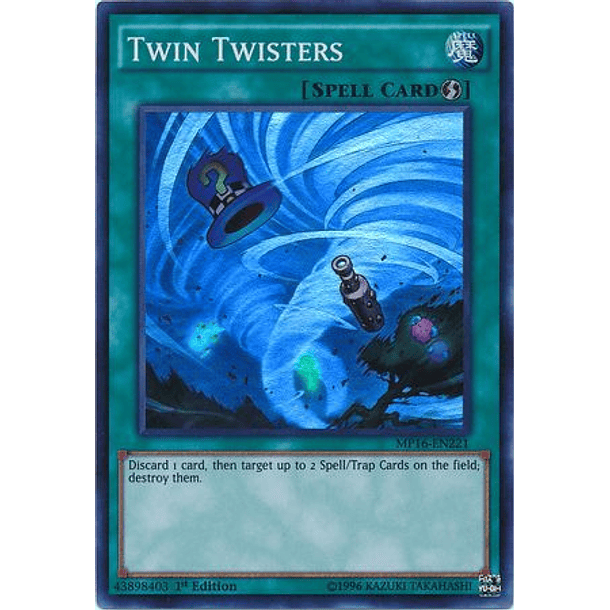 Twin Twisters - MP16-EN221 - Super Rare 