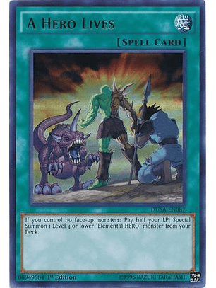 A Hero Lives - DUSA-EN087 - Ultra Rare