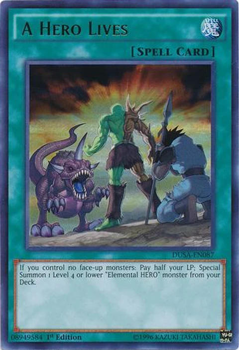 A Hero Lives - DUSA-EN087 - Ultra Rare