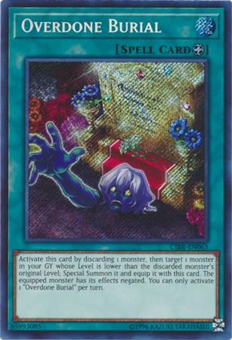 Overdone Burial - CIBR-EN063 - Secret Rare