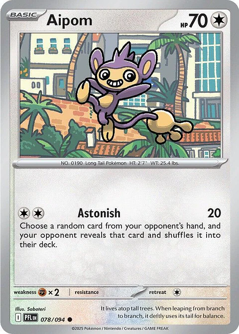 Aipom - 078/094 - PFL