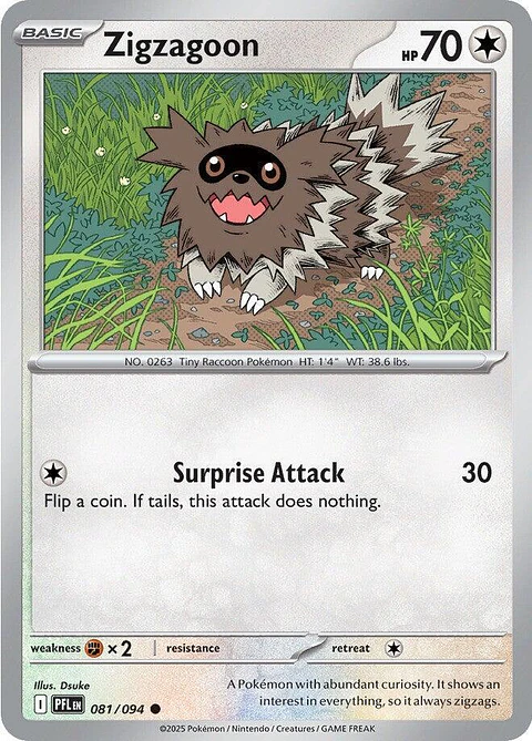 Zigzagoon - 081/094 - PFL