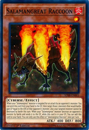 Salamangreat Raccoon - SDSB-EN001 - Common 1