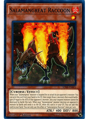 Salamangreat Raccoon - SDSB-EN001 - Common