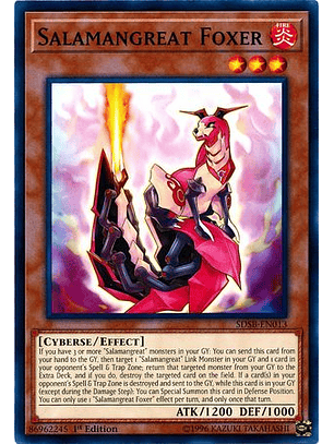 Salamangreat Foxer - SDSB-EN013 - Common 