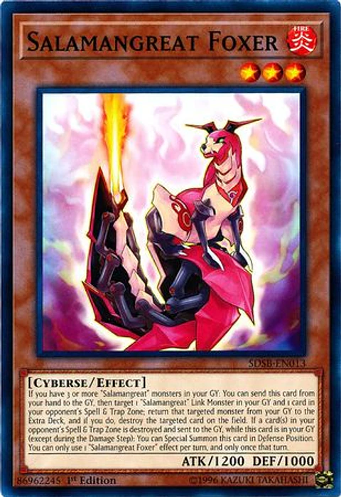 Salamangreat Foxer - SDSB-EN013 - Common 