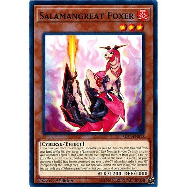 Salamangreat Foxer - SDSB-EN013 - Common 