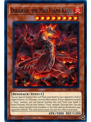Dogoran, the Mad Flame Kaiju - SDSB-EN015 - Common