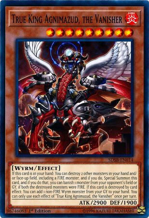 True King Agnimazud, the Vanisher - SDSB-EN014 - Common 1