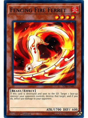 Fencing Fire Ferret - SDSB-EN017 - Common
