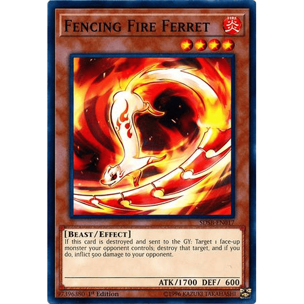 Fencing Fire Ferret - SDSB-EN017 - Common