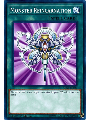 Monster Reincarnation - SDSB-EN027 - Common 