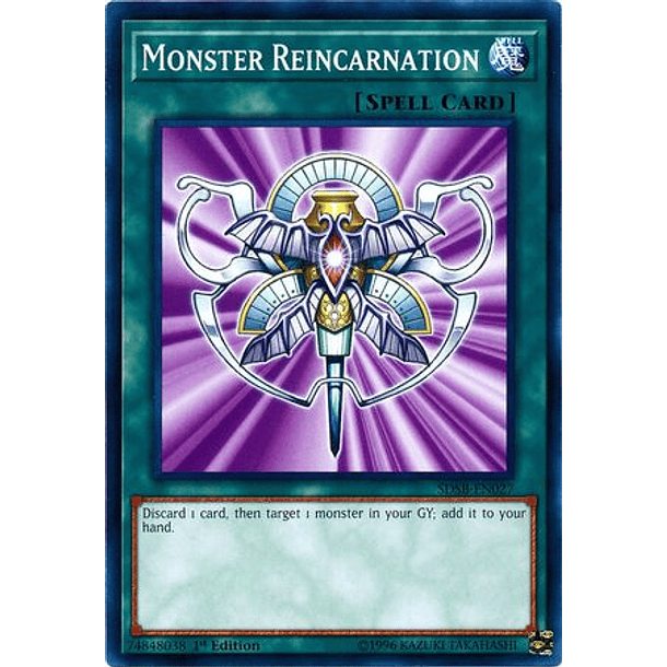 Monster Reincarnation - SDSB-EN027 - Common 