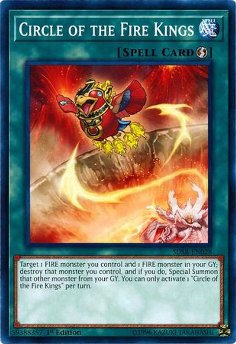 Circle of the Fire Kings - SDSB-EN028 - Common