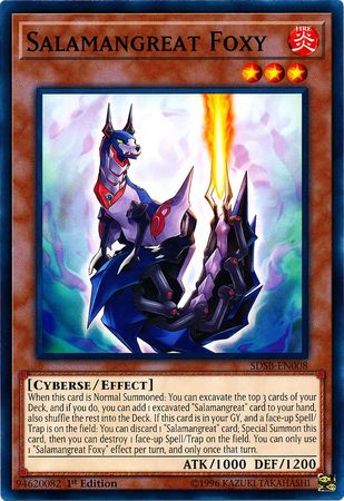 Salamangreat Foxy - SDSB-EN008 - Common 1