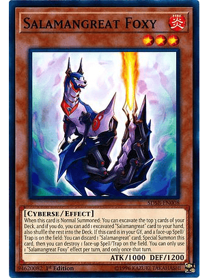 Salamangreat Foxy - SDSB-EN008 - Common