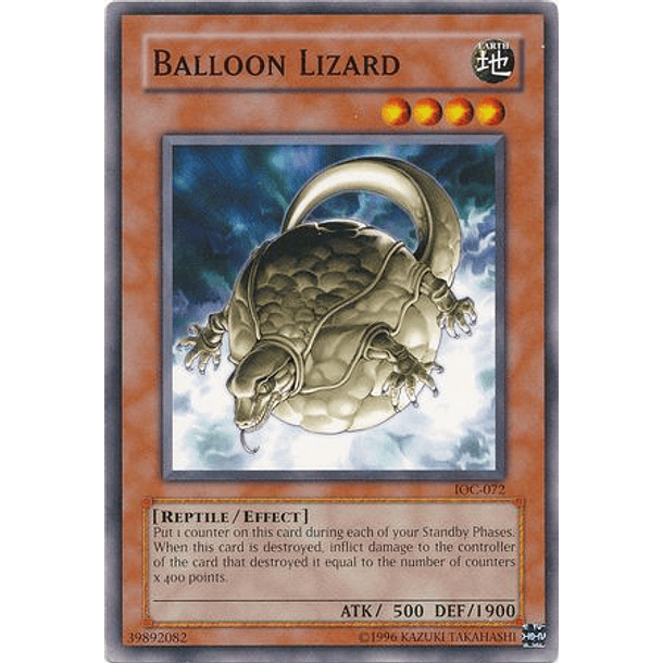 Balloon Lizard - IOC-072 - Common