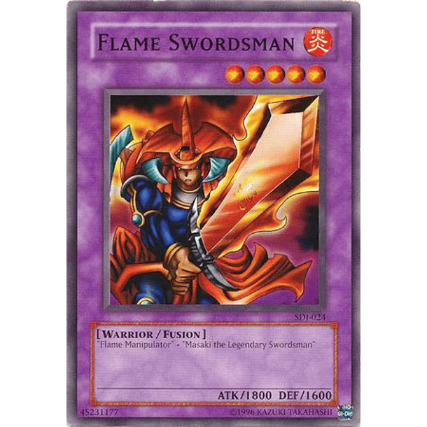 Flame Swordsman - SDJ-024 - Common (JUGADA)