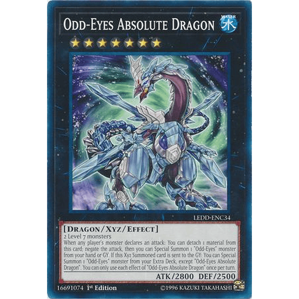 Odd-Eyes Absolute Dragon - LEDD-ENC34 - Common