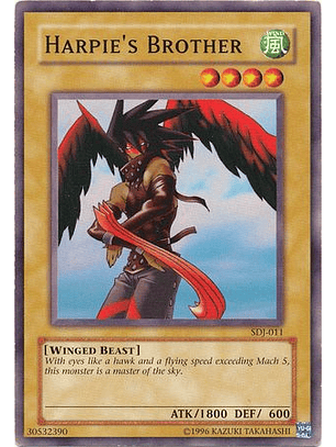 Harpie's Brother - SDJ-011 - Common 