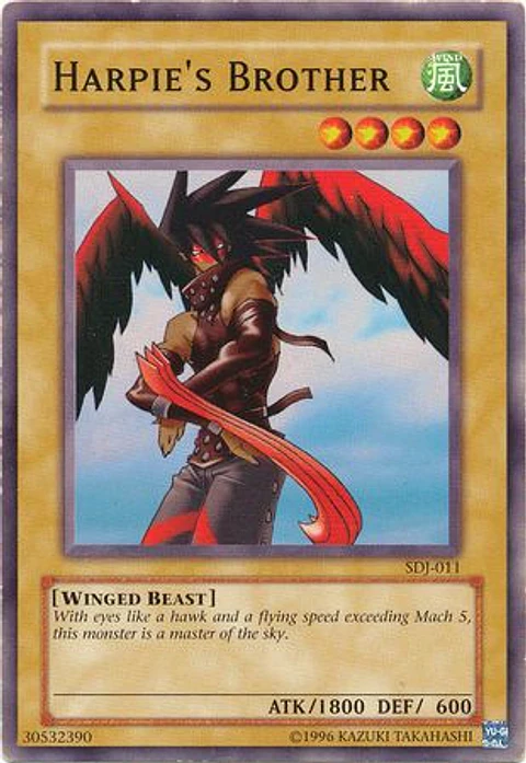 Harpie's Brother - SDJ-011 - Common 