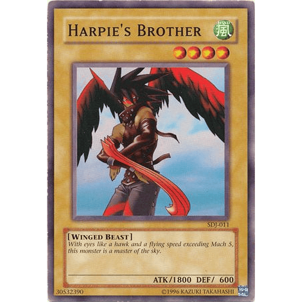 Harpie's Brother - SDJ-011 - Common 